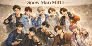 SNOWMANのMBTI解説キャプション