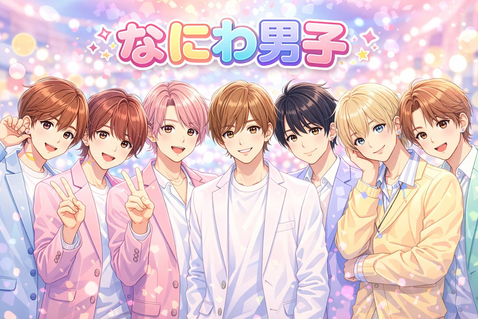 なにわ男子のMBTIアイキャッチ画像